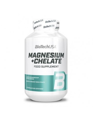 MAGNESIUM + CHELATE 60 CAPS - BIOTECH