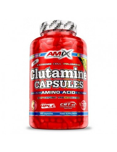 GLUTAMINE + BCAA - 360 CAPS - AMIX