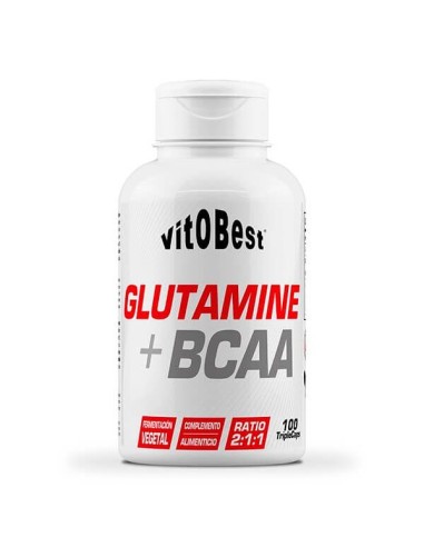 GLUTAMINE + BCAA 100 TRIPLECAPS-VITOBEST
