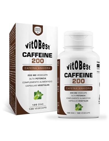 CAFFEINE 200 - 120 VEGECAPS - VITOBEST
